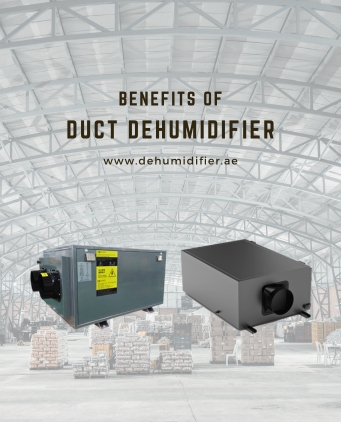 Duct mounted dehumidifier